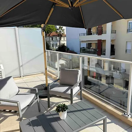 Apartment Les Terrasses D'antibes - 2br Duplex With Terrace