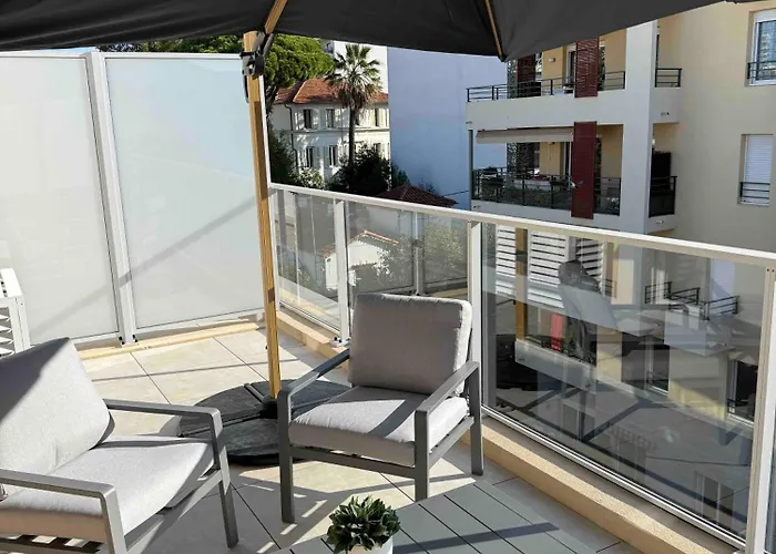 Appartement Les Terrasses D'antibes - 2br Duplex With Terrace